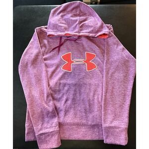 Under Armour Cold Pink Gear‎ Storm Youth Girls Hoodie Pullover Size Large